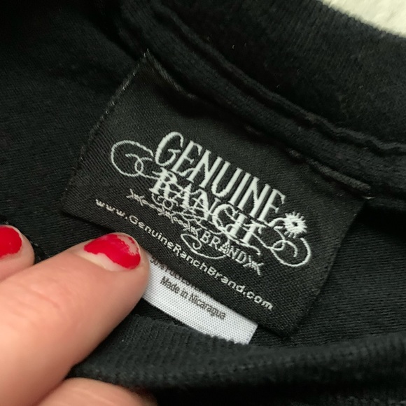 Genuine Ranch All about ewe shirt SZ L - Picture 4 of 4